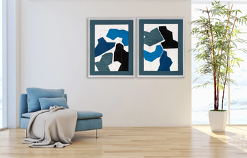 Al Andalus I & II - Paper Painting by NOVOCUADRO ART COMPANY - view 3